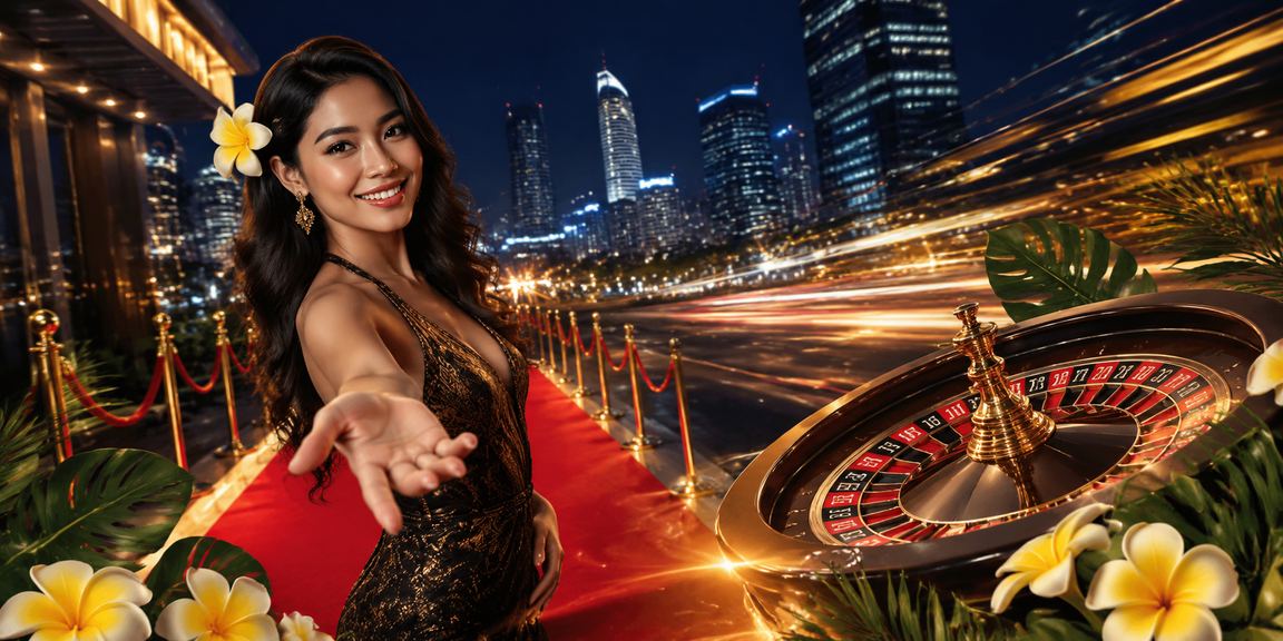 Permainan roulette live casino online dengan tampilan profesional dan interaktif
